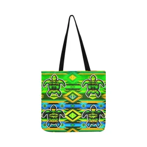 Adobe-Nature-Turtle Reusable Shopping Bag (Two sides)