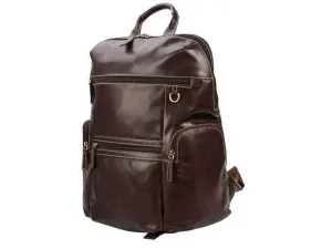 Adpel Day Tripper Leather Backpack | Brown