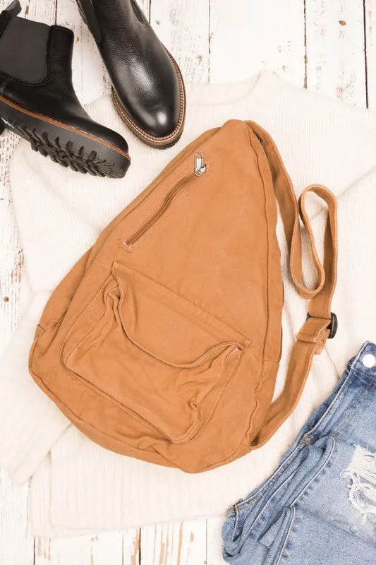 Aili's Corner Oversized Canvas Sling