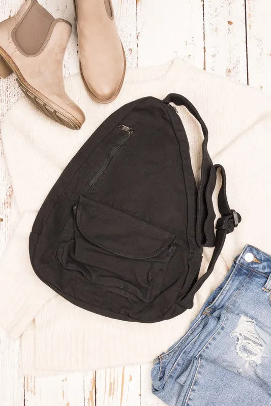 Aili's Corner Oversized Canvas Sling