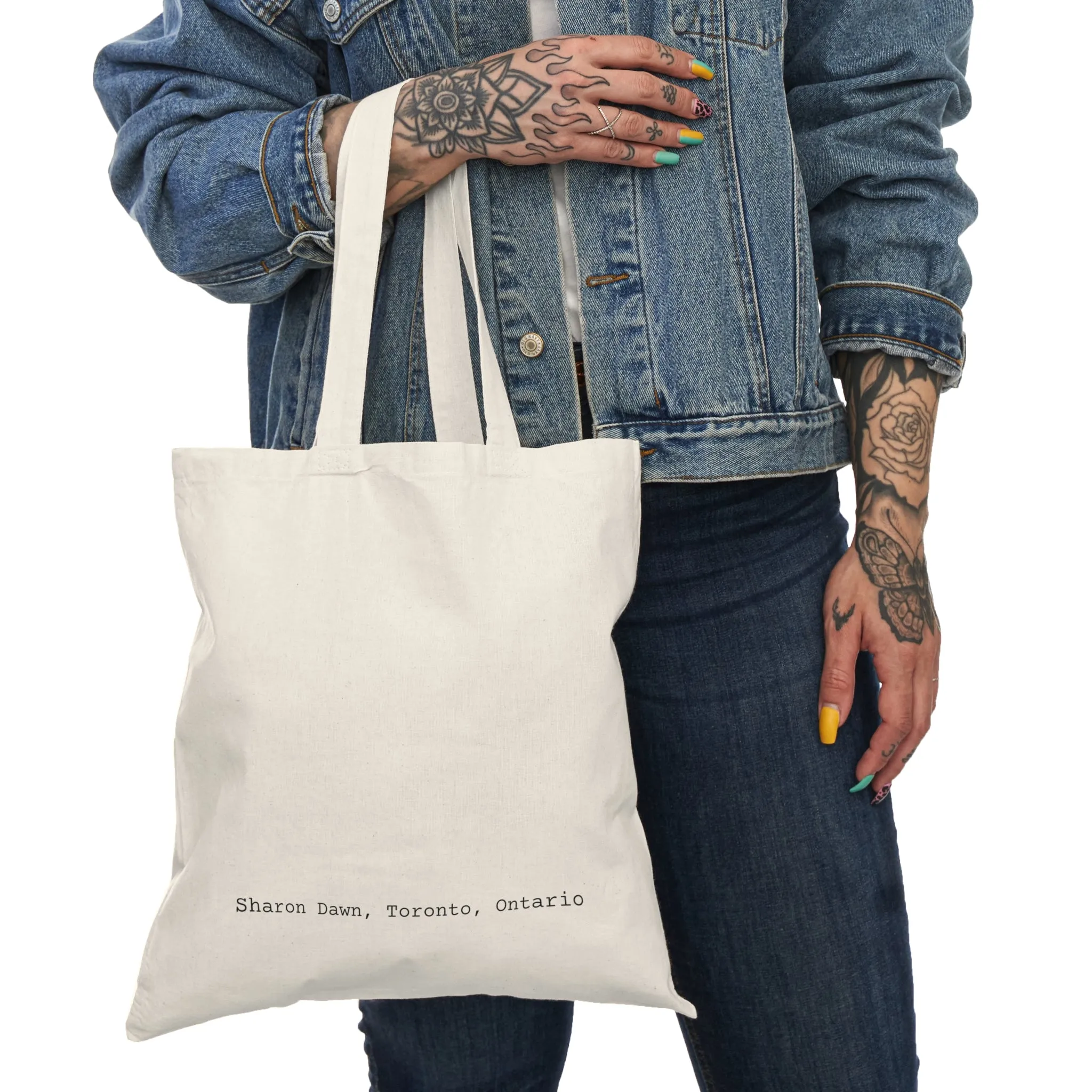 Anchor - Natural Tote Bag ~ Sharon Dawn Collection