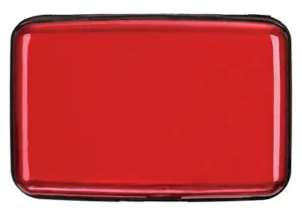 Anti-magnetic aluminum case credit card bag