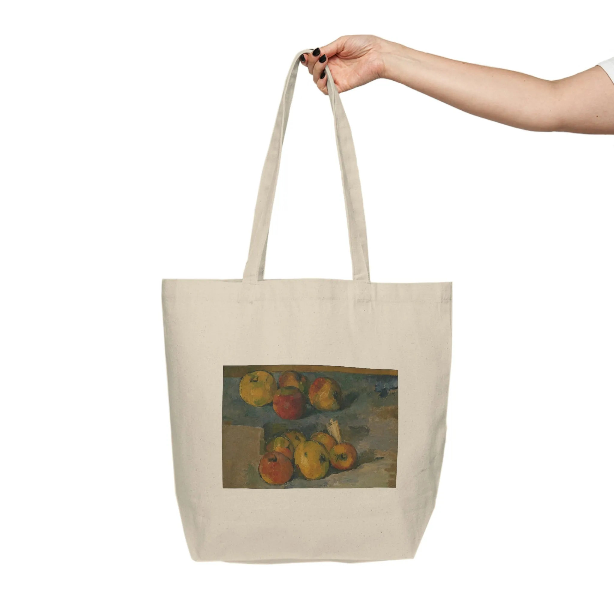 Apples - Cezenne - 1878 - Canvas Shopping Tote - Limited Edition