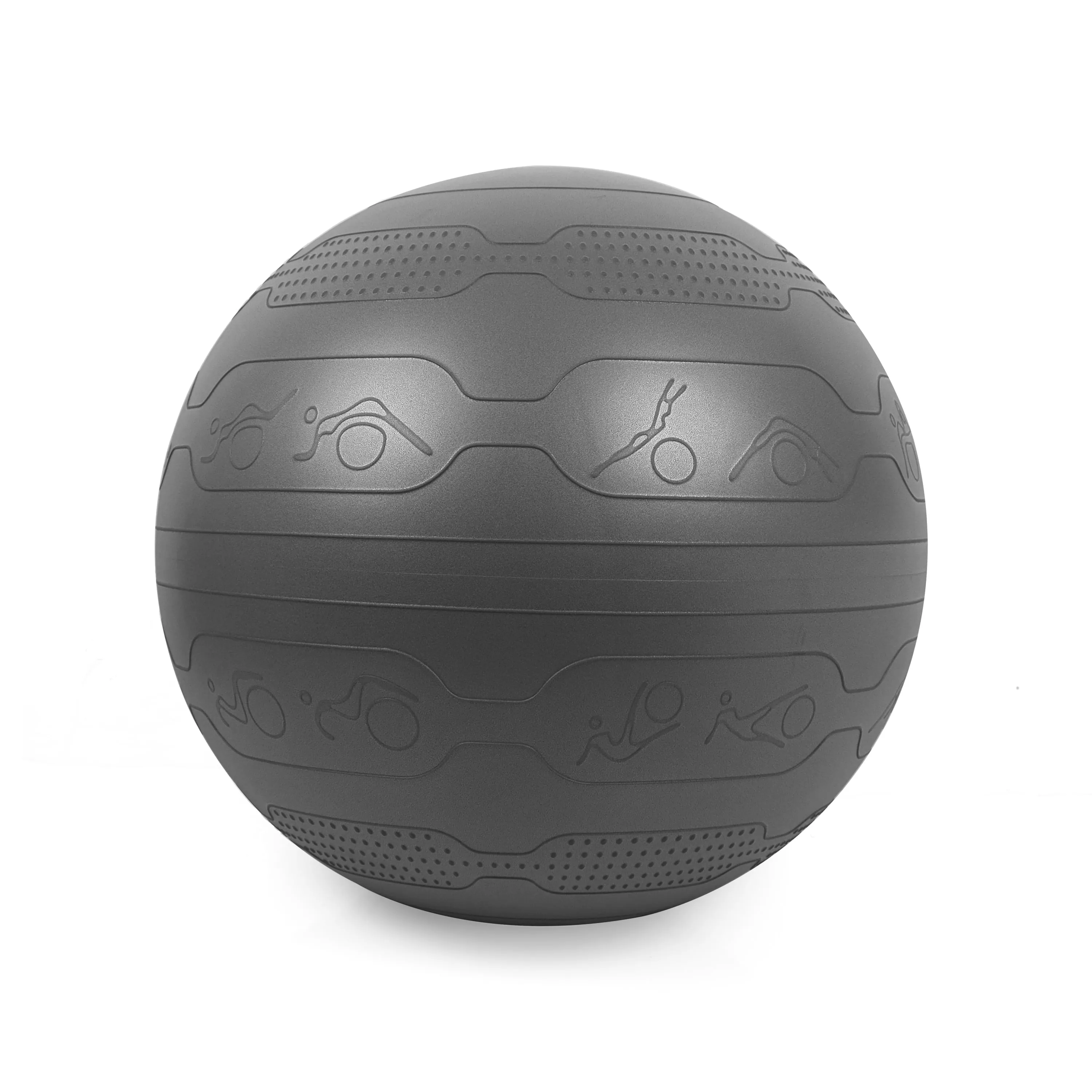 Athletic Works 75cm Yoga Ball, Anti-Burst, Exercises Poses Embossed