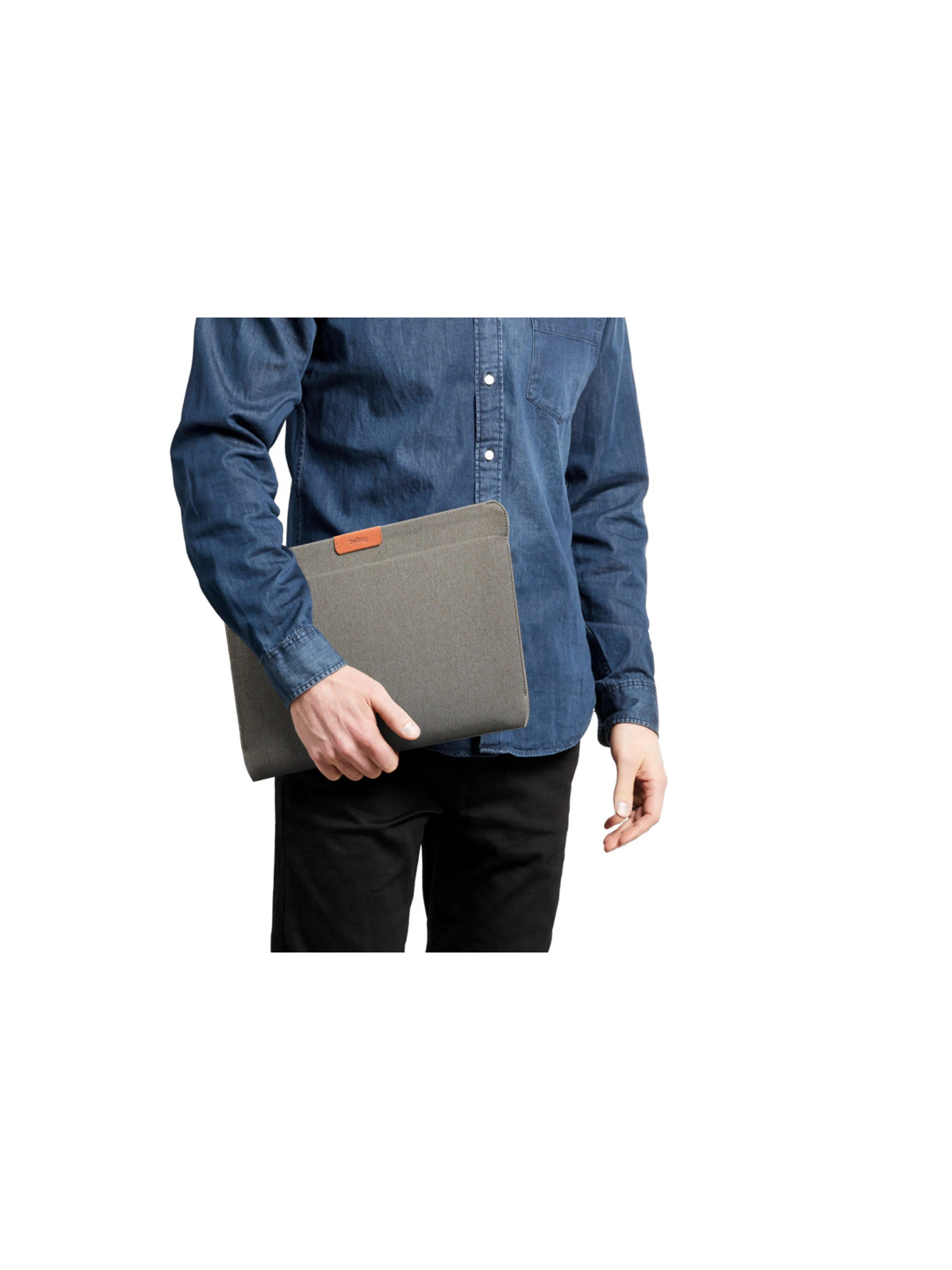 Bellroy Laptop Sleeve 13 Inch Limestone Recycled (Leather-Free)