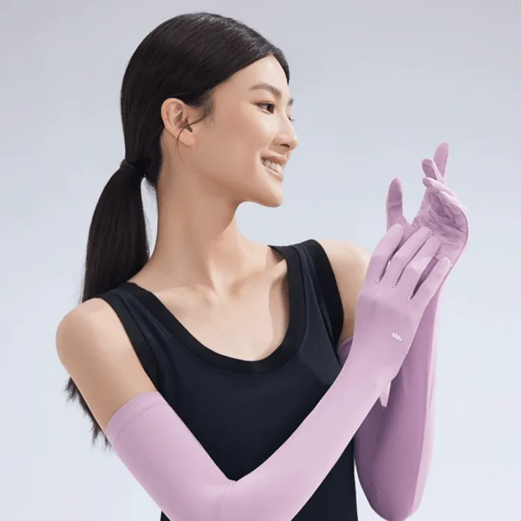 BENEUNDER Women's Sun Protection Arm Sleeves with Golves UPF50 