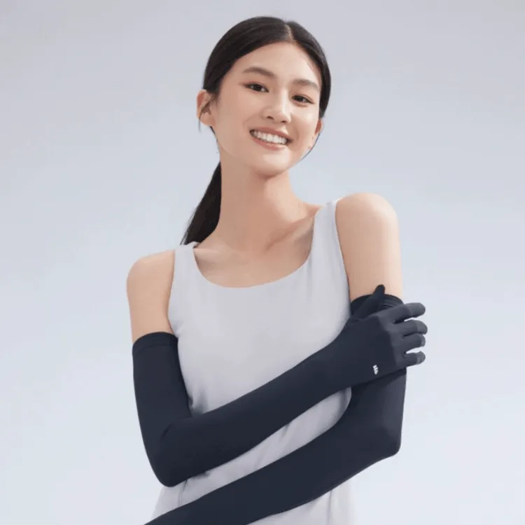 BENEUNDER Women's Sun Protection Arm Sleeves with Golves UPF50 