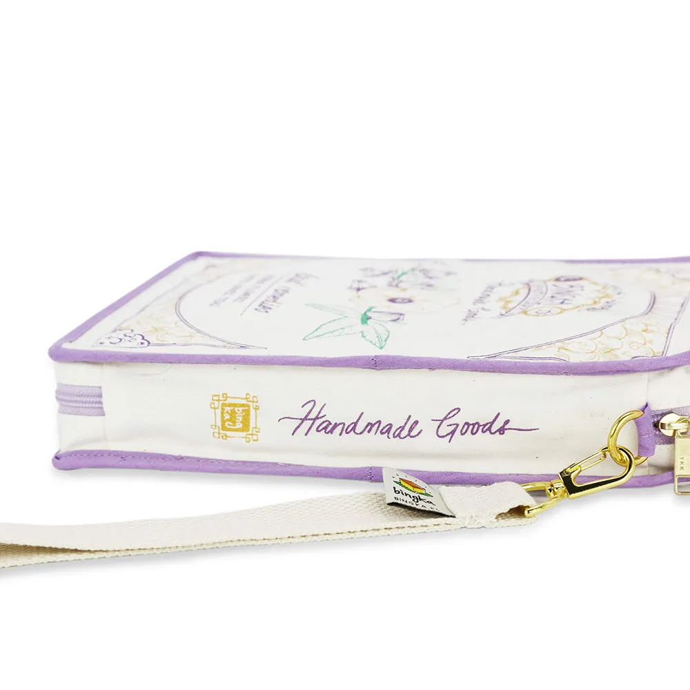 BINGKA Travel Booklet Pouch Botanical Apothecary