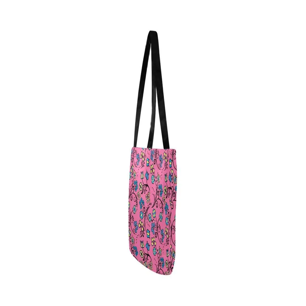 Blue Trio Bubblegum Reusable Shopping Bag (Two sides)