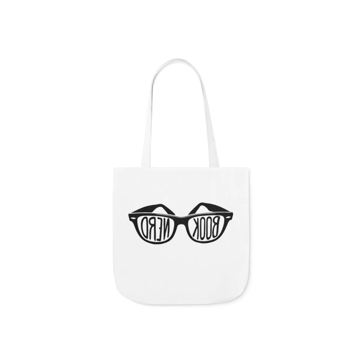 Book Nerd Canvas Tote Bag - Vintage style