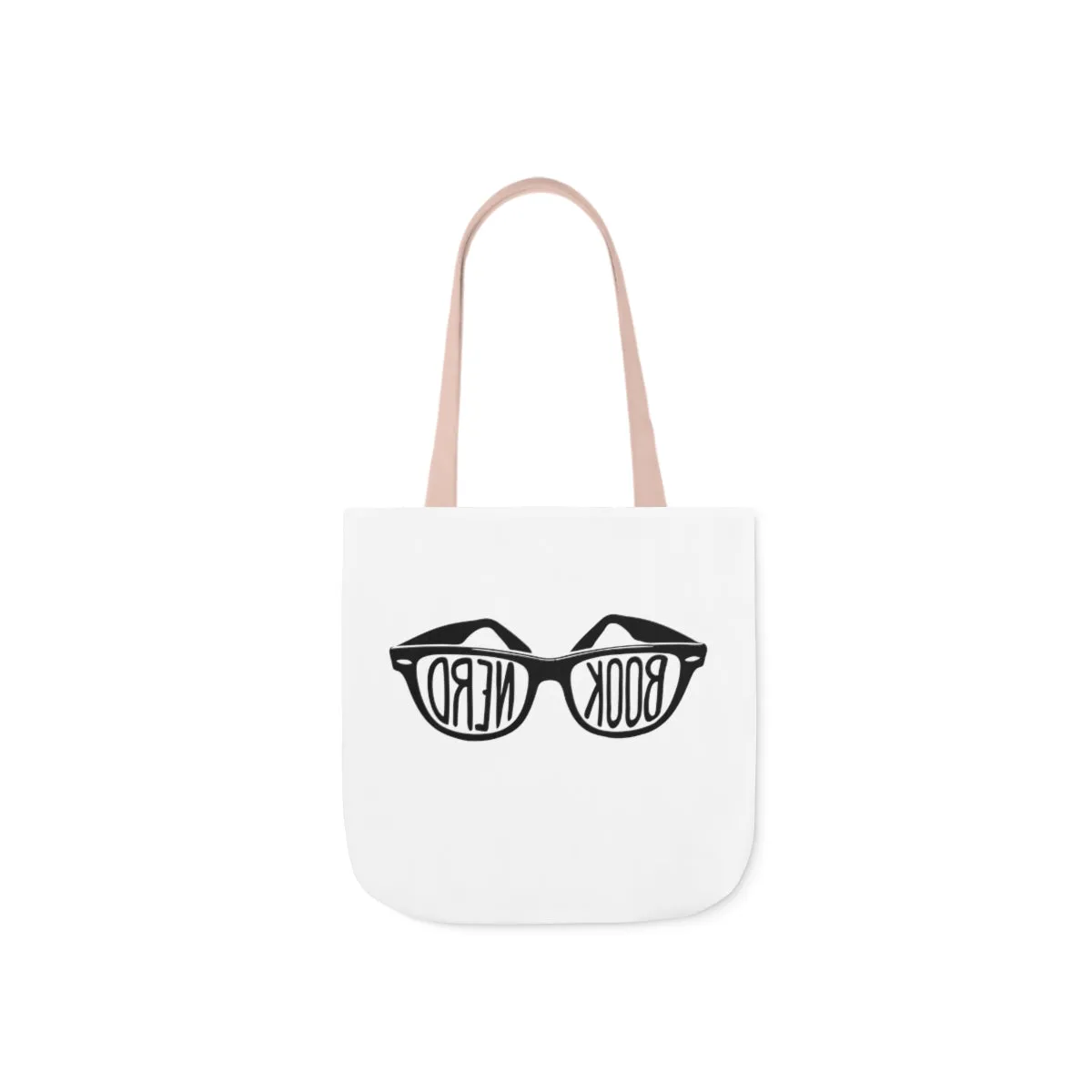 Book Nerd Canvas Tote Bag - Vintage style
