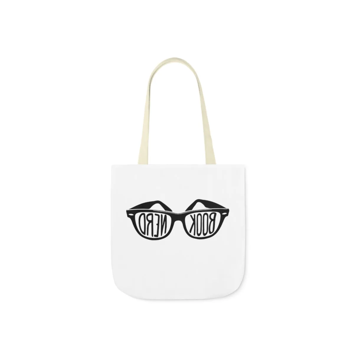 Book Nerd Canvas Tote Bag - Vintage style