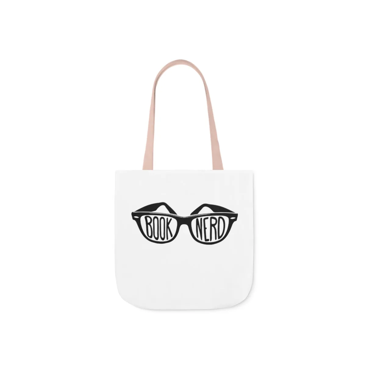 Book Nerd Canvas Tote Bag - Vintage style
