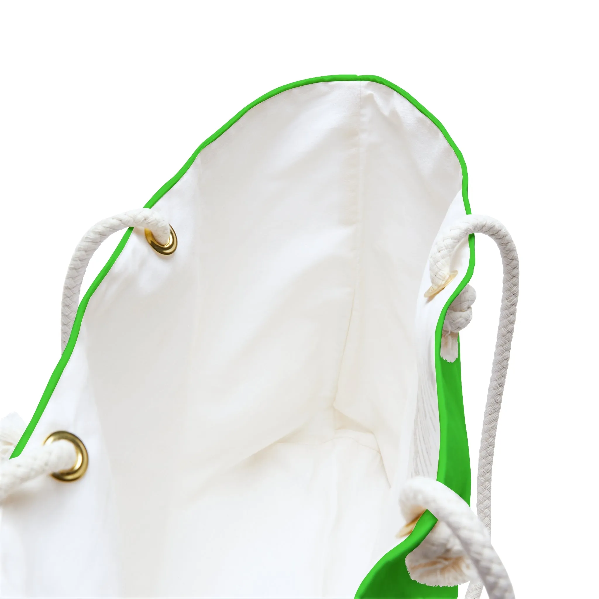 Bright Green Weekender Bag
