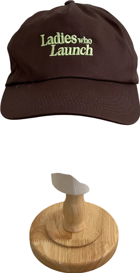 Brown Ladies Who Lunch Cap One Size