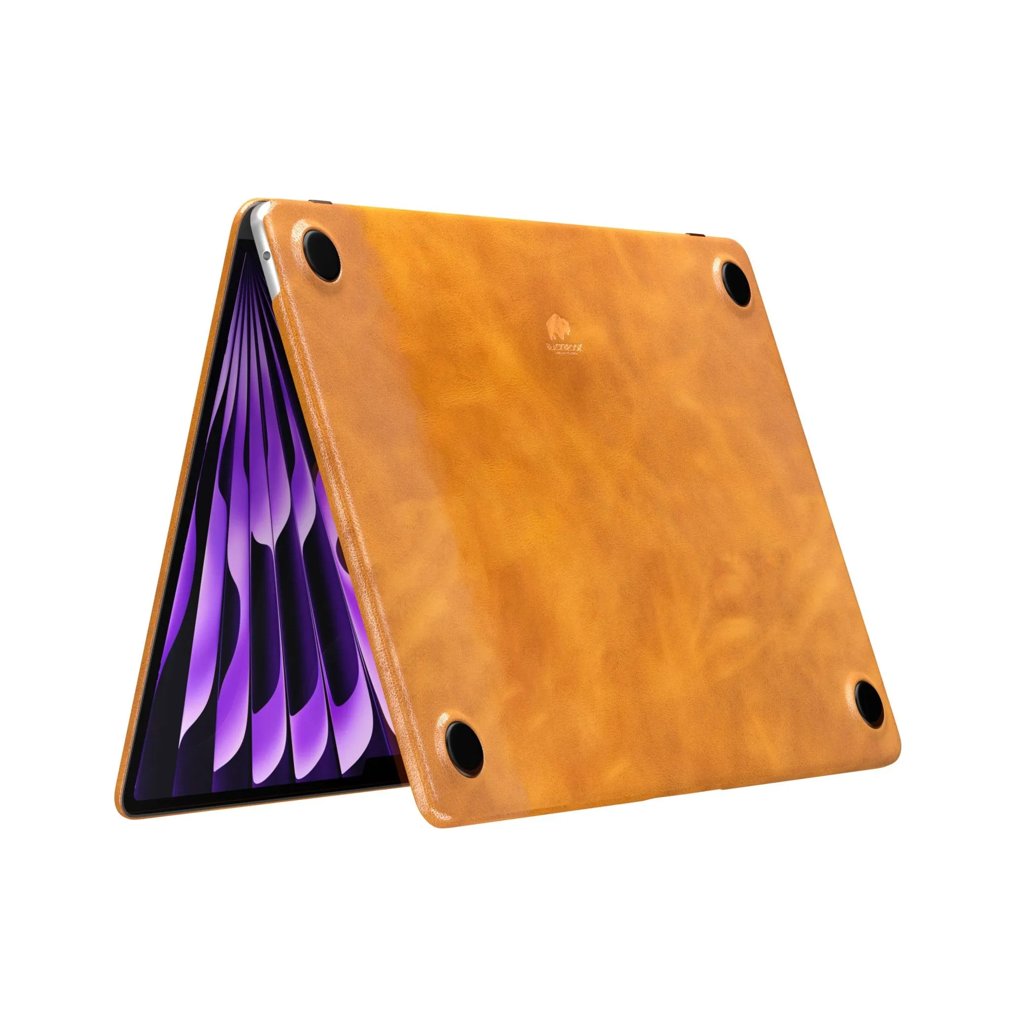 Butler Leather Hardshell Case for Apple Macbook Air 13.6" (2022), Tan