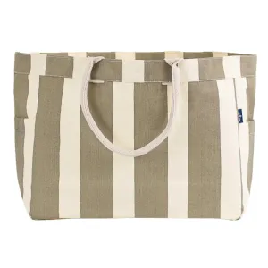 Cabana Stripe Durham Tote Bag (Natural)