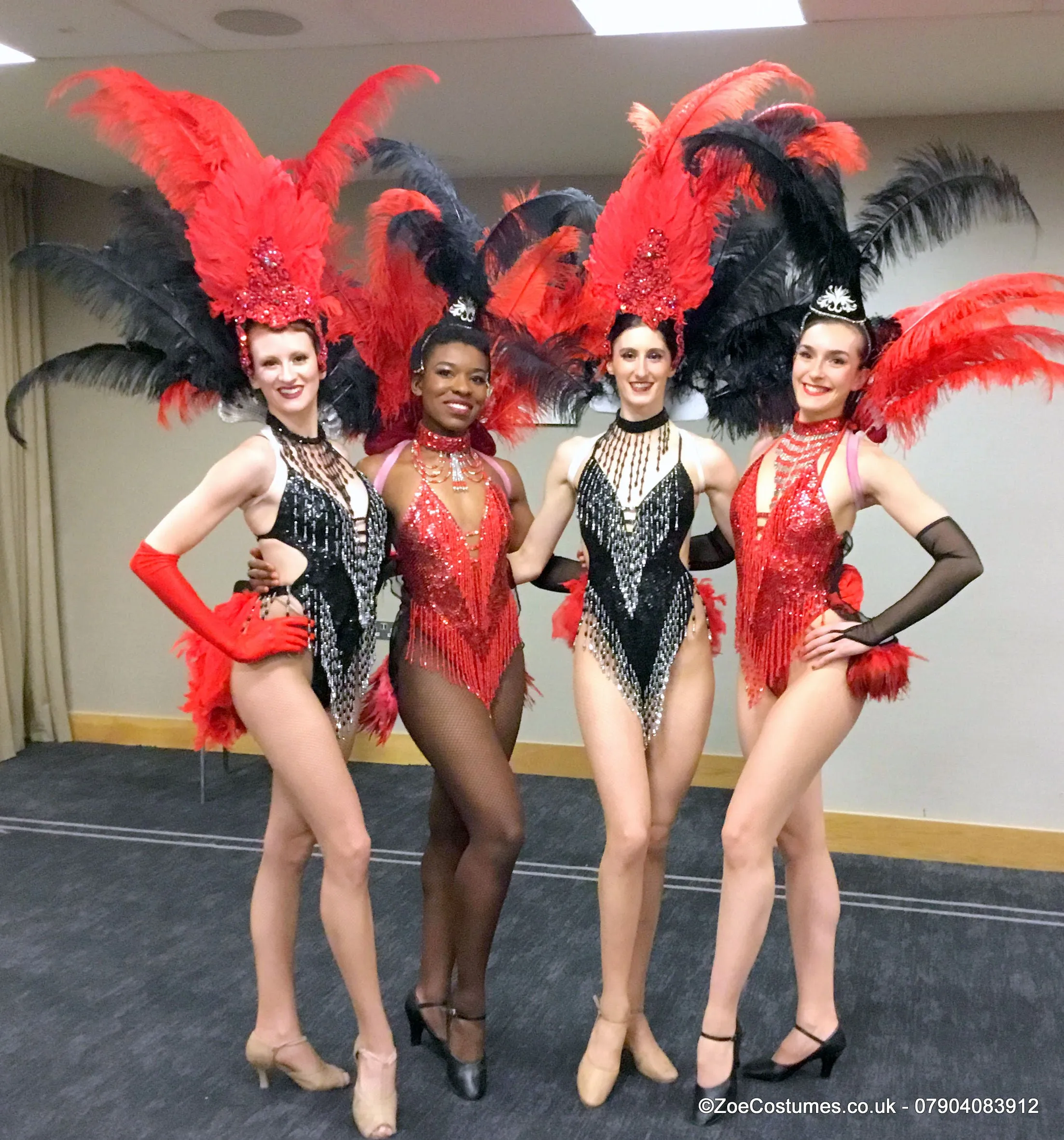 Carnival Costumes Feather Backpacks Hire Carnival Outfit | Zoe Carnival Dance Costume rent