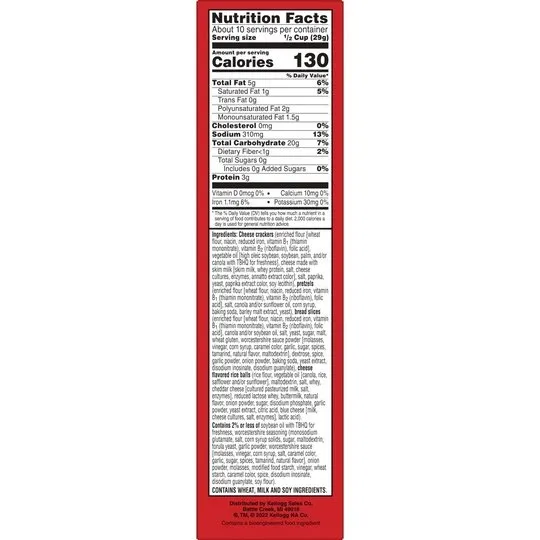 Cheez-It Classic Snack Mix, 10.5 oz