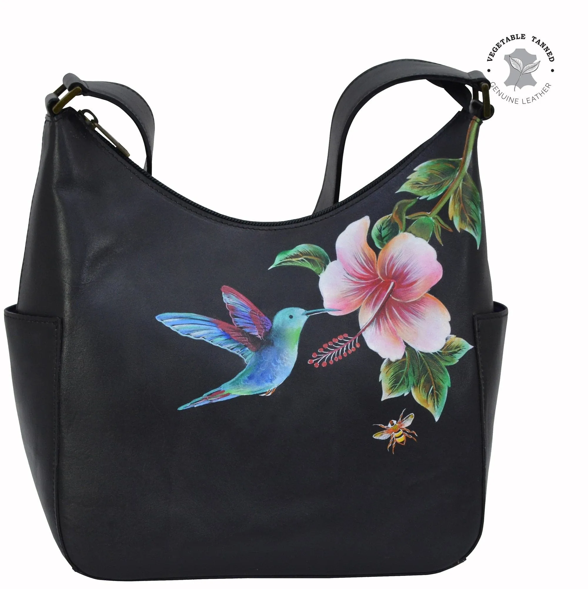Classic Hobo With Side Pockets - 382