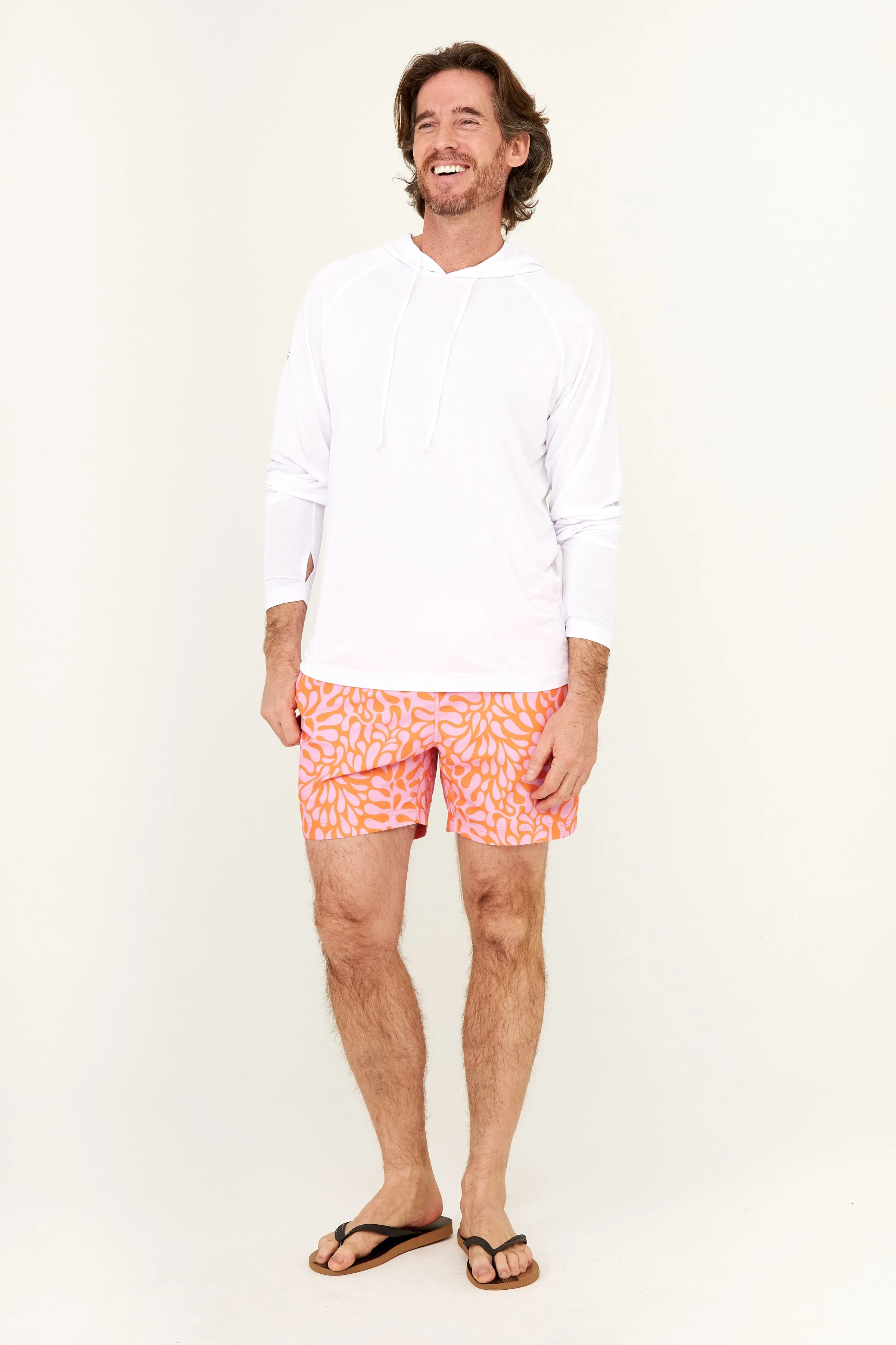 Eli Hoodie UPF50 Top - White