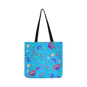 Fleur Indigine Ciel Reusable Shopping Bag (Two sides)