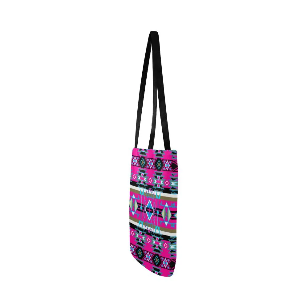 Force of Nature Sunset Storm Reusable Shopping Bag (Two sides)