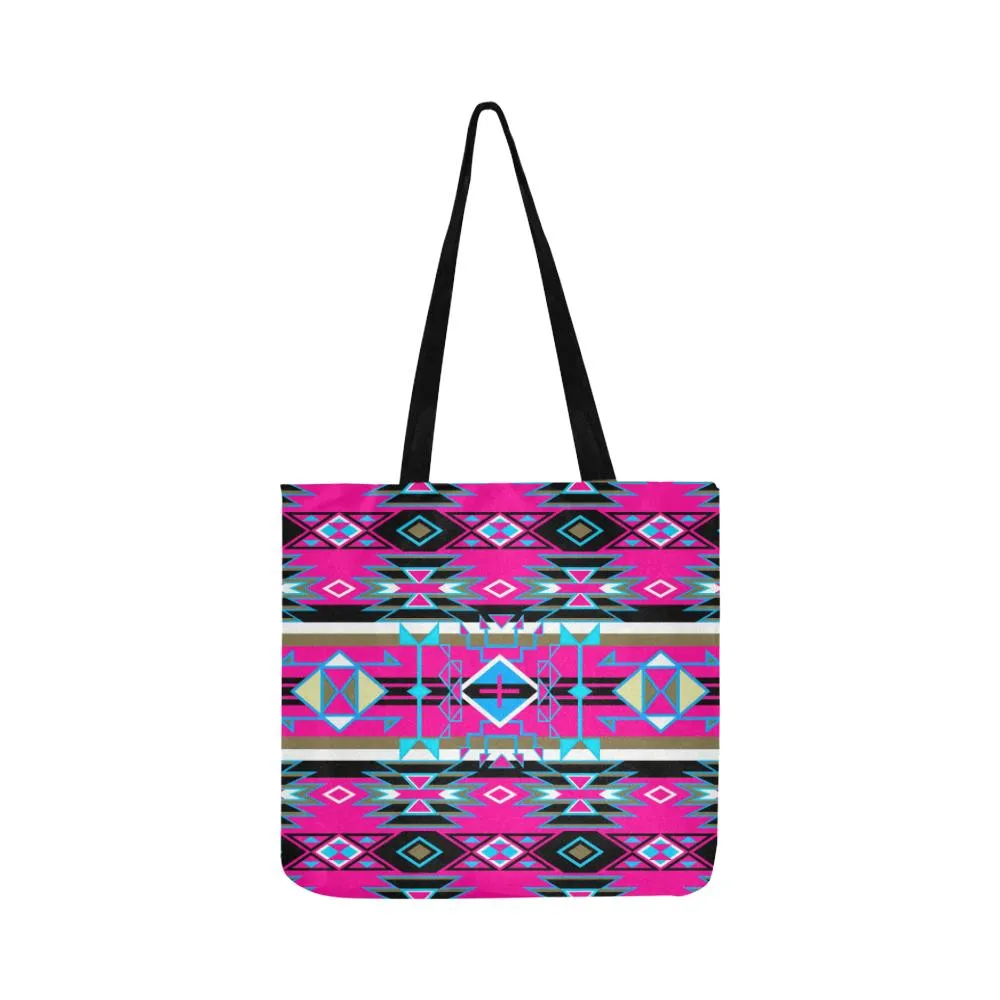 Force of Nature Sunset Storm Reusable Shopping Bag (Two sides)