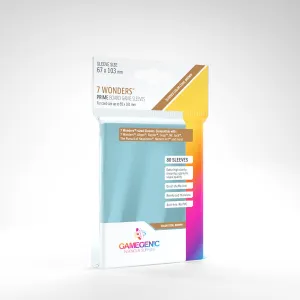 Gamegenic Prime Sleeves - 7 Wonders