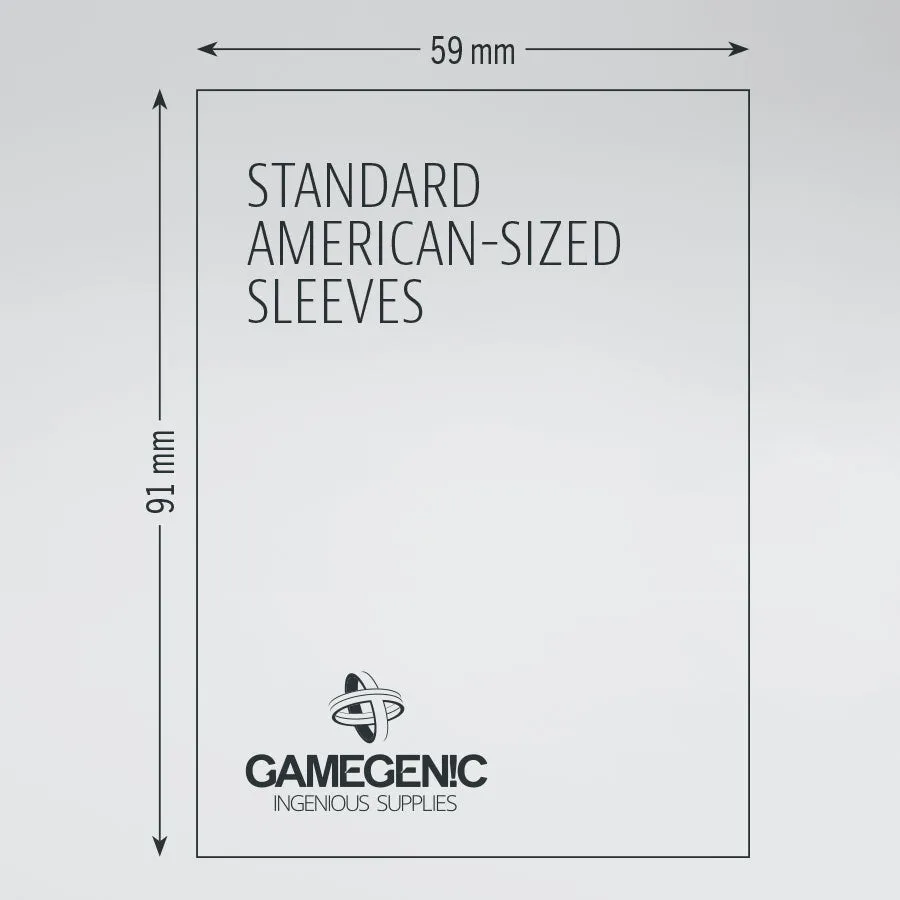 Gamegenic Sleeves Prime (FF Green) (Standard American) (50)