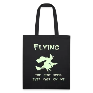 Halloween Glow in the Dark Recycled Tote Bag