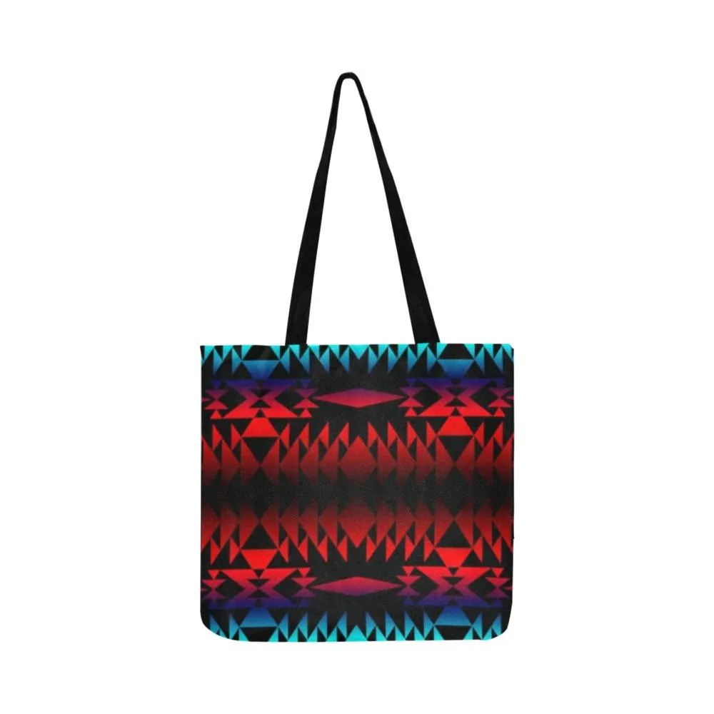 In Between Two Worlds Reusable Shopping Bag (Two sides)