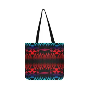 In Between Two Worlds Reusable Shopping Bag (Two sides)