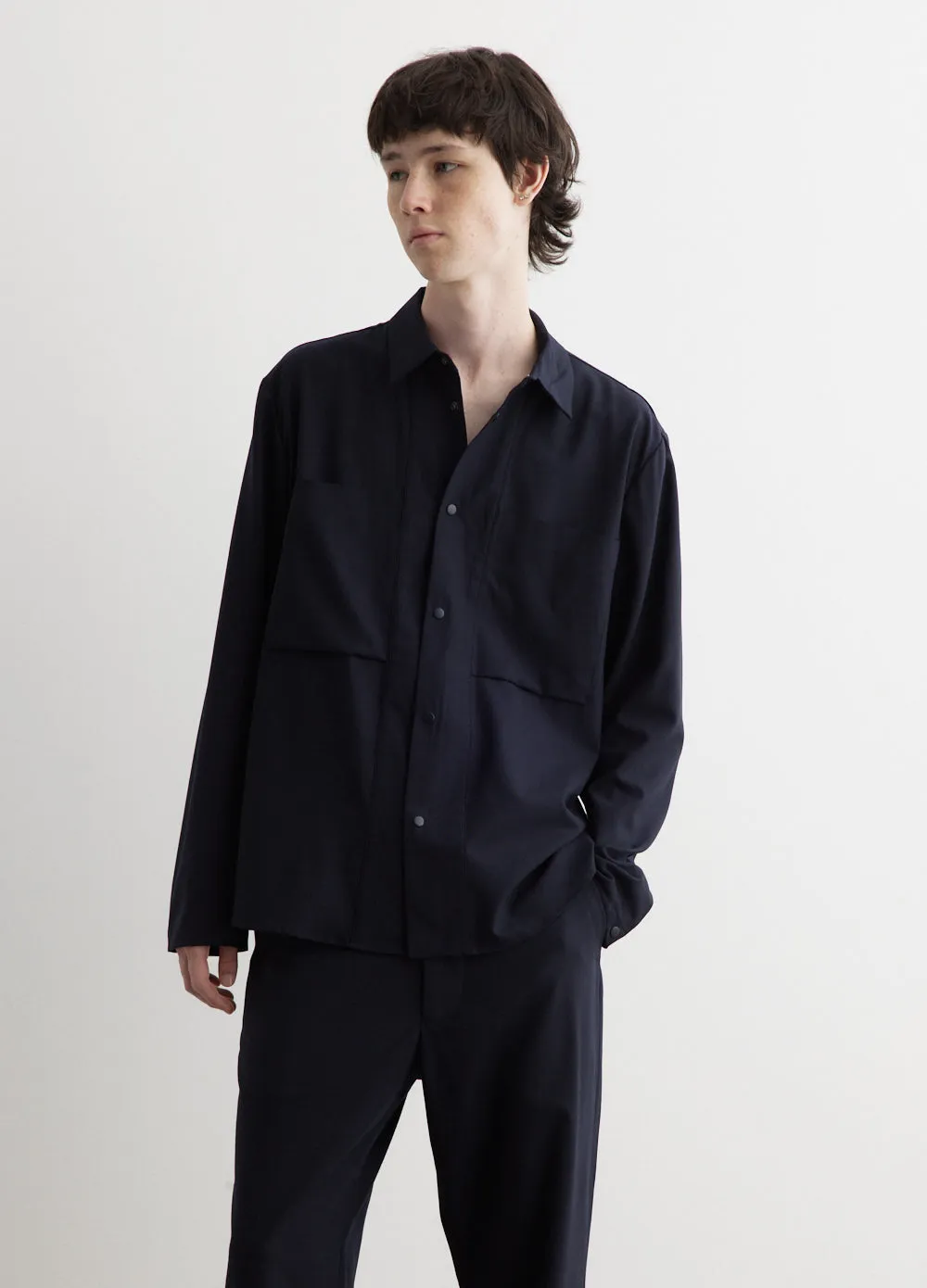 Jens Cordura Tech Wool Overshirt