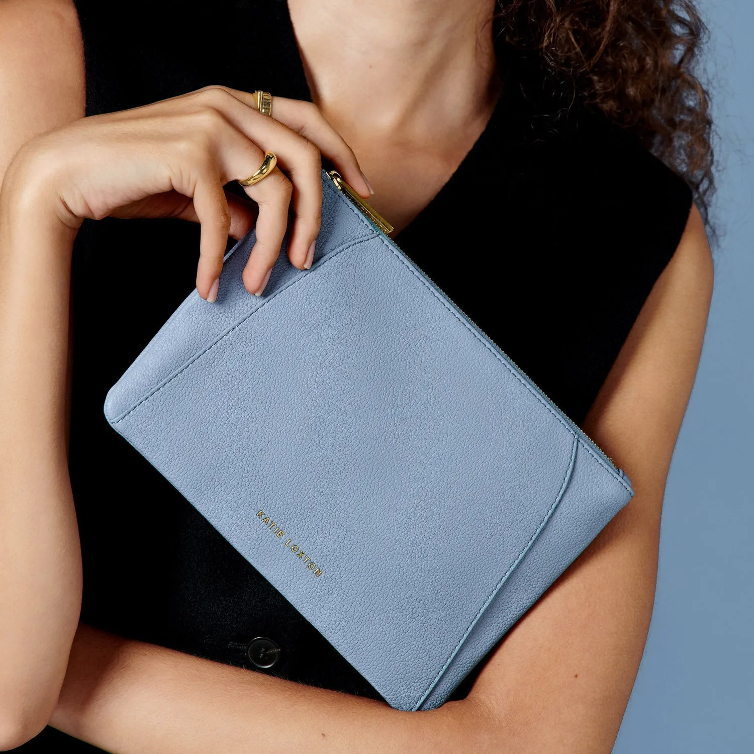 Katie Loxton 26cm Cornflower Blue Hana Pouch
