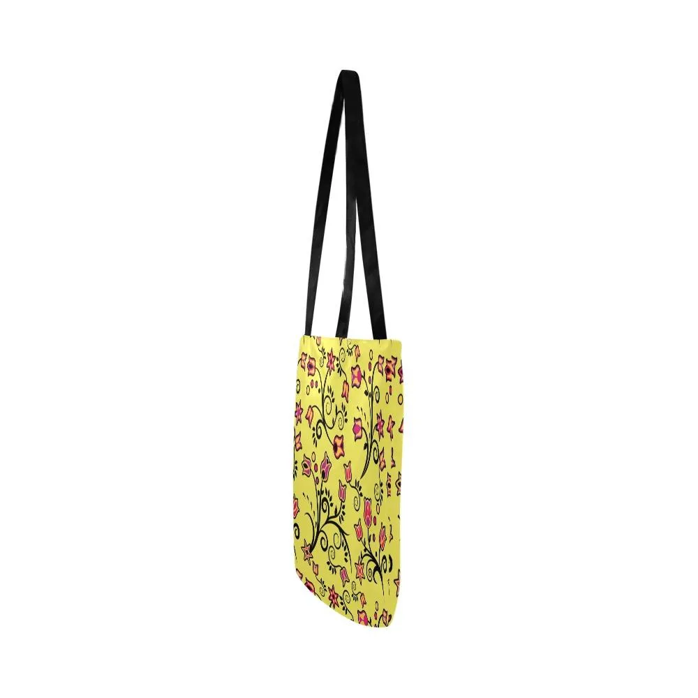 Key Lime Star Reusable Shopping Bag (Two sides)