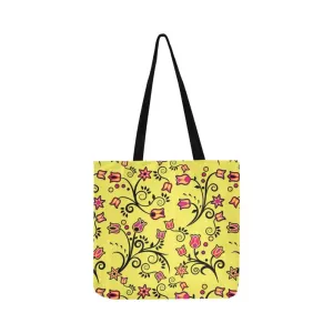 Key Lime Star Reusable Shopping Bag (Two sides)