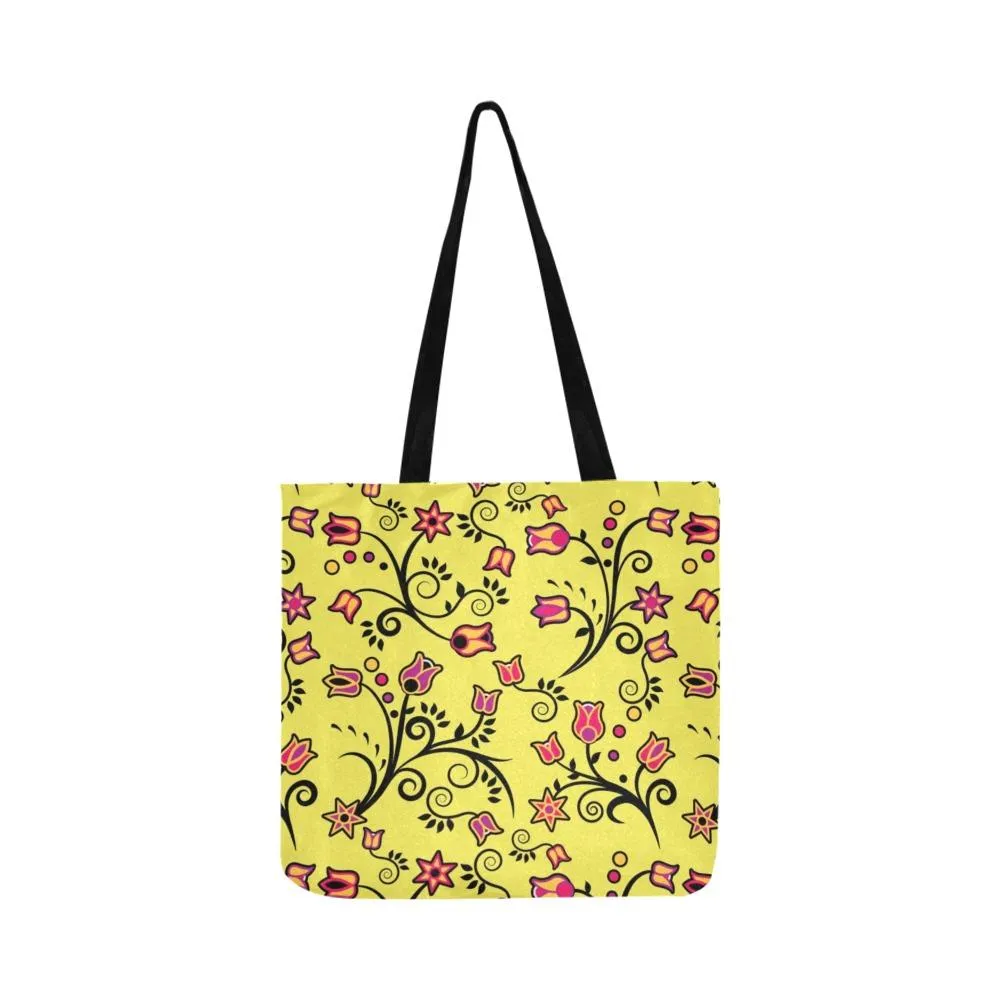 Key Lime Star Reusable Shopping Bag (Two sides)