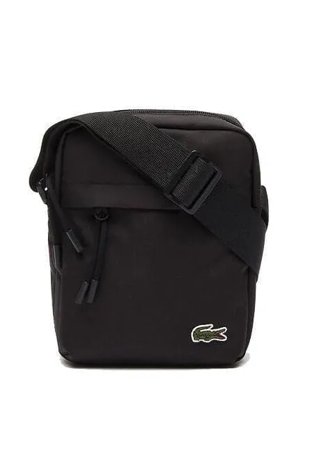 LACOSTE NEO CROC CAMERA BAG - BLACK