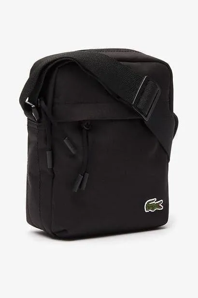 LACOSTE NEO CROC CAMERA BAG - BLACK