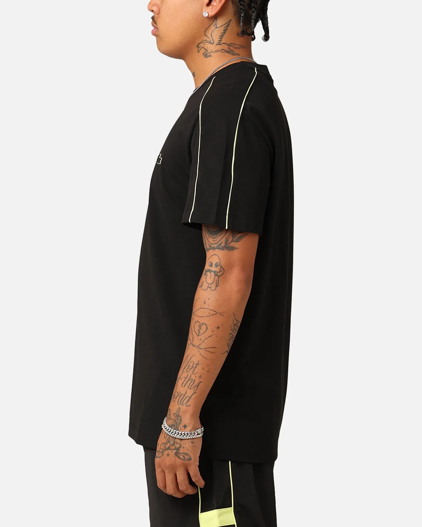 Lacoste Transitional Active Tech Pique T-Shirt Black