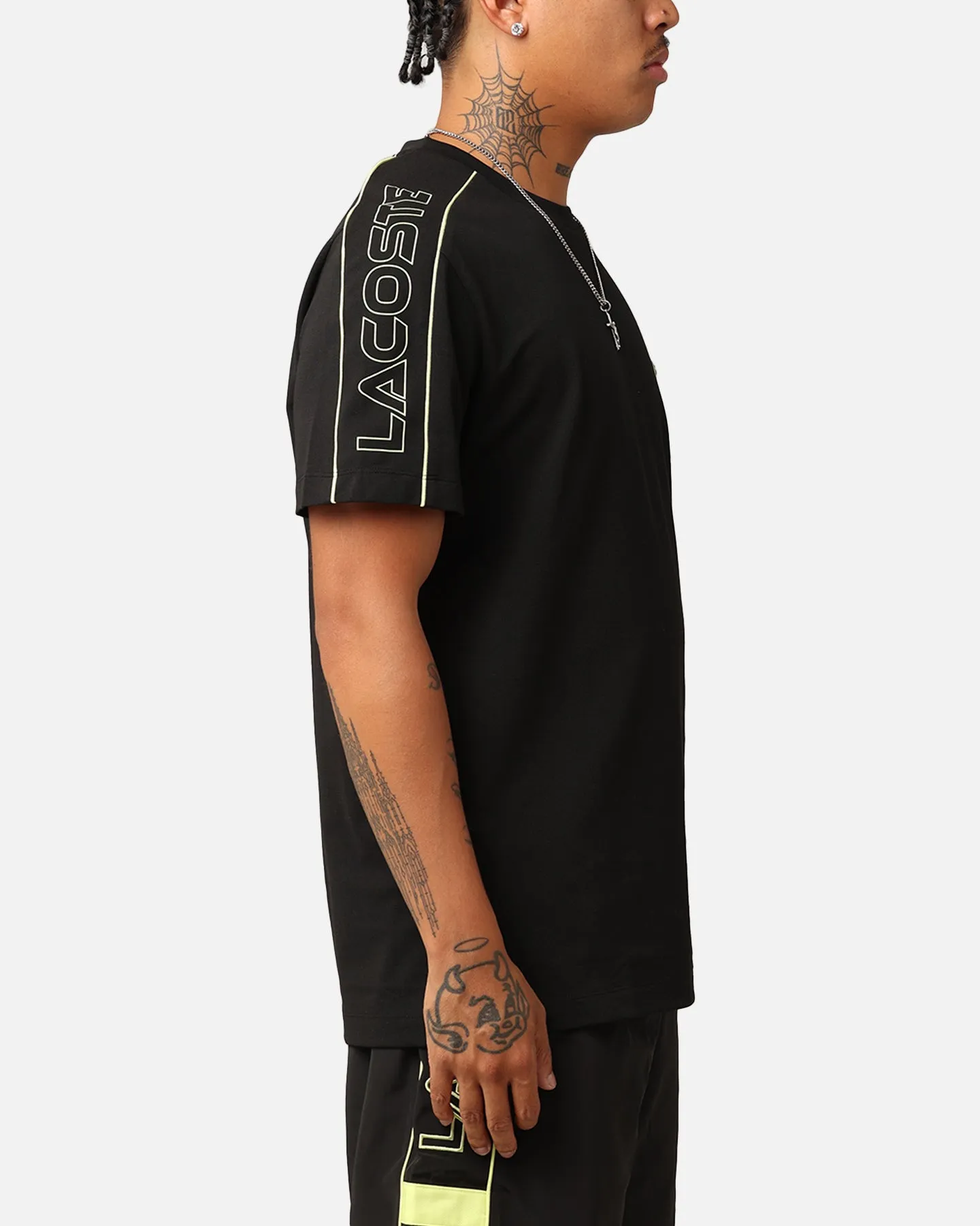 Lacoste Transitional Active Tech Pique T-Shirt Black