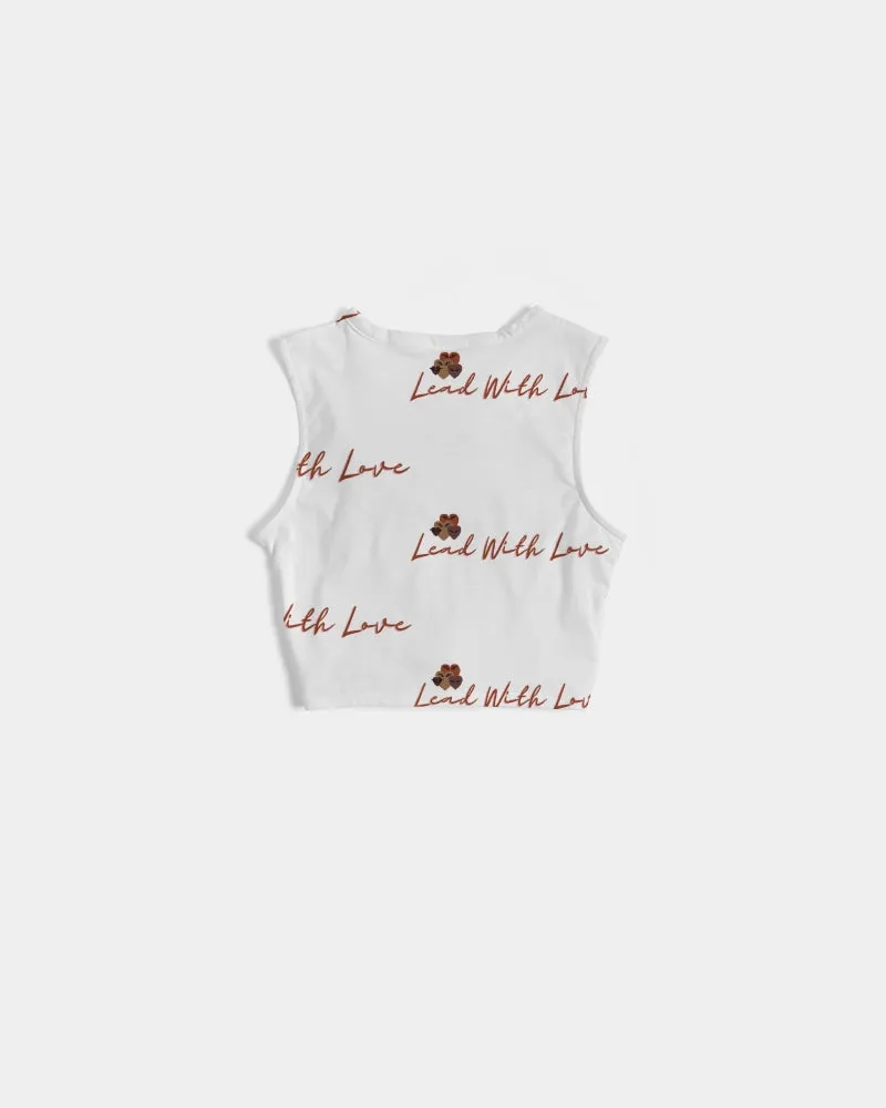 Lead with Love by SLL Women's Twist-Front Tank