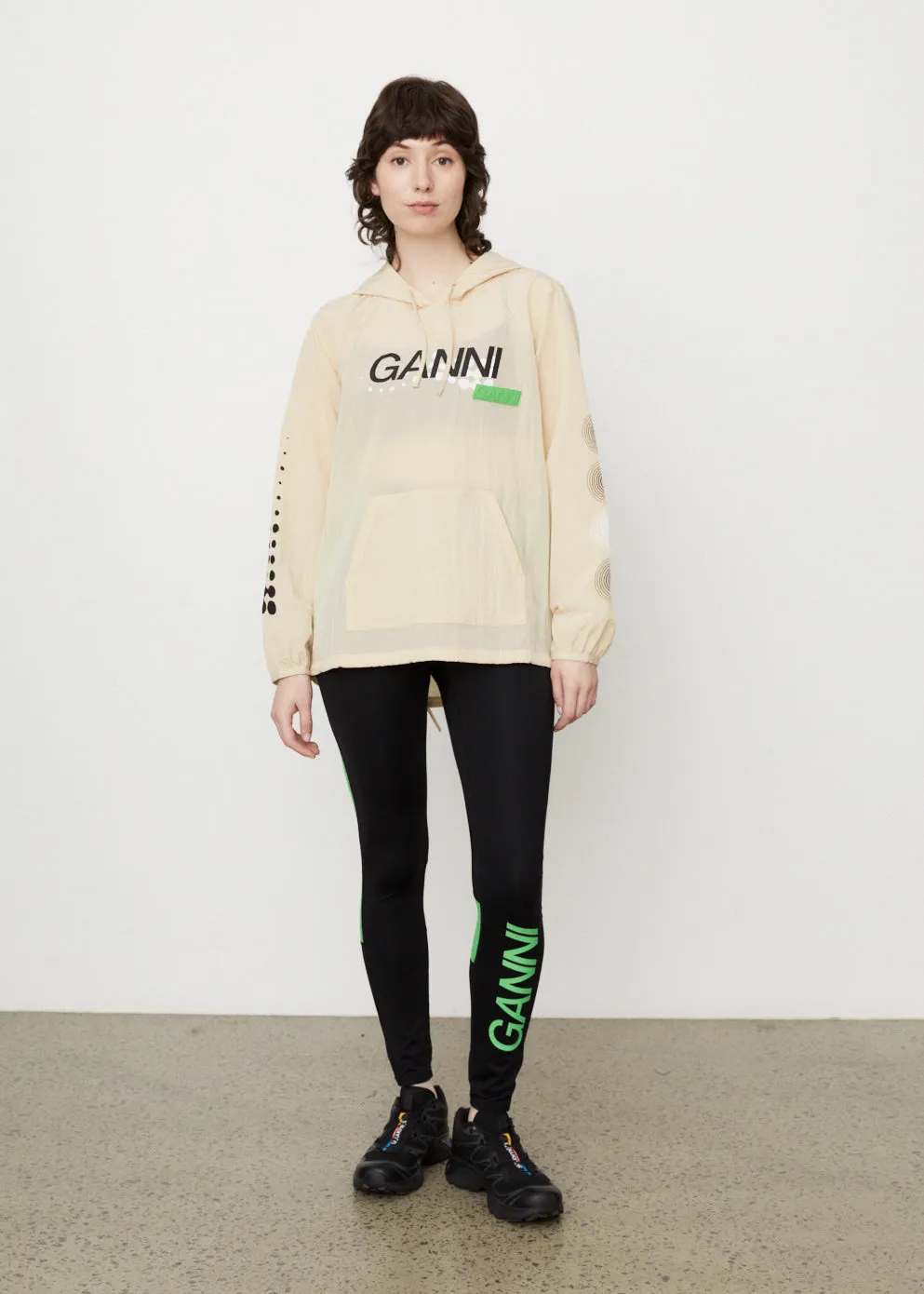 Light Tech Drawstring Hoodie