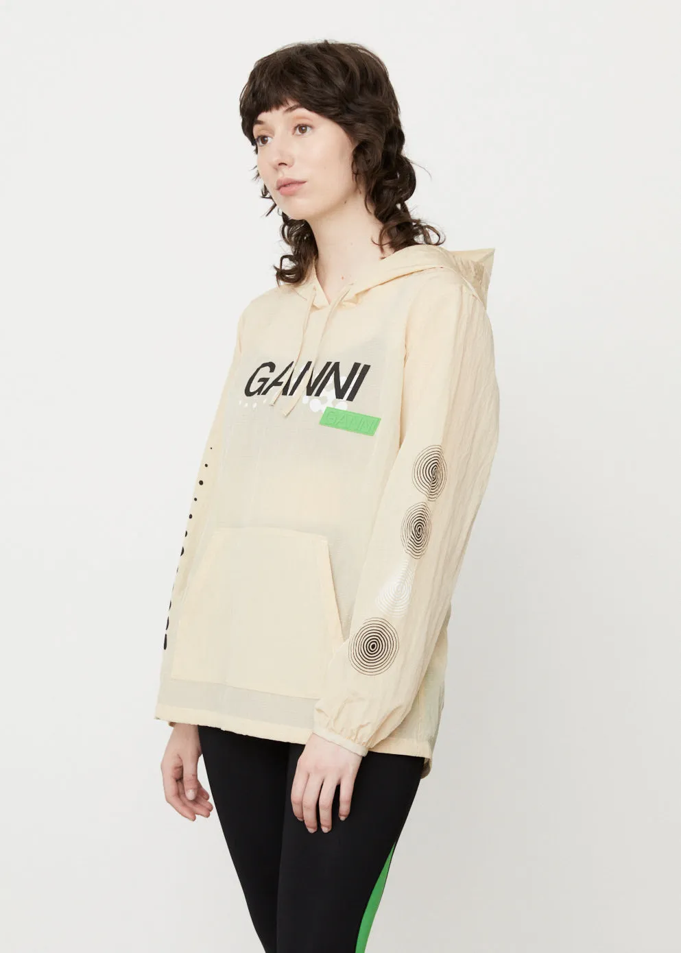 Light Tech Drawstring Hoodie