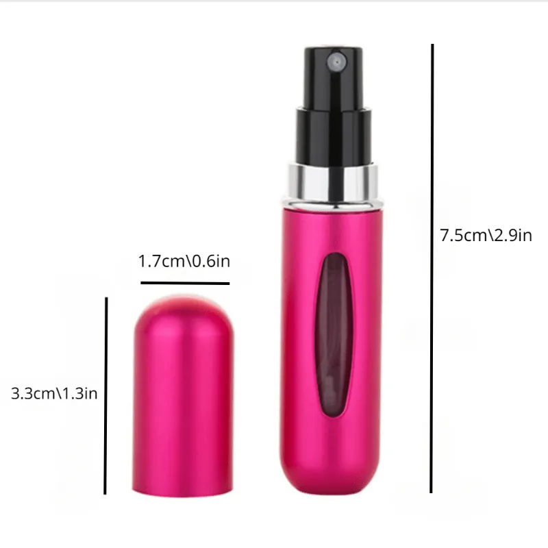 Lightweight Perfume Dispenser Portable Travel Storage for Cosmetics