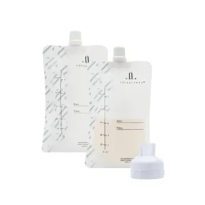 Lola & Lykke Breast Milk Storage Bags (10pcs) with Adapter