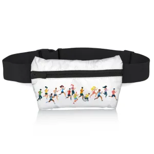Marathon Runners Slim Fanny Pack by HiLoveTravel