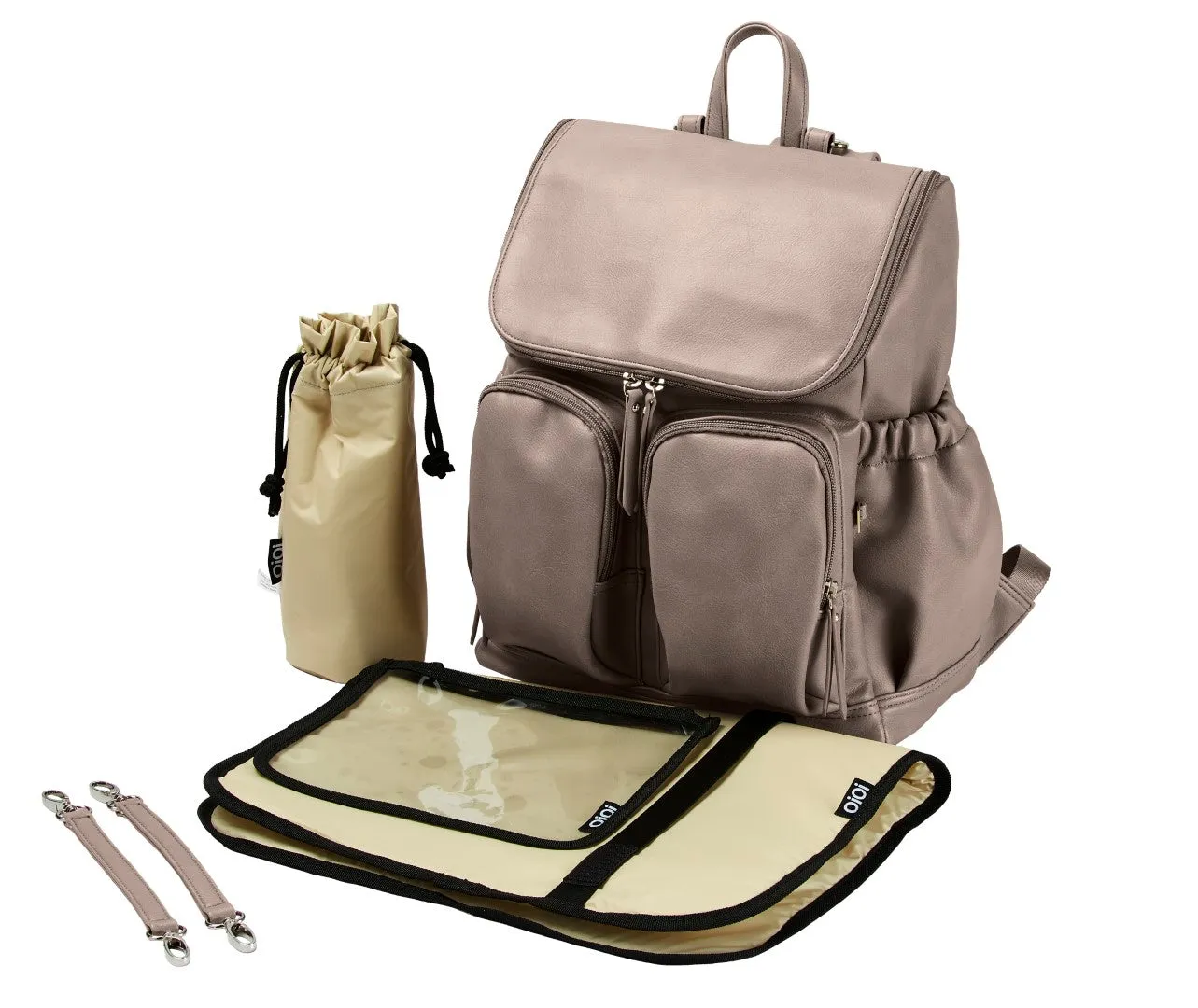 OiOi Nappy Backpack - Taupe