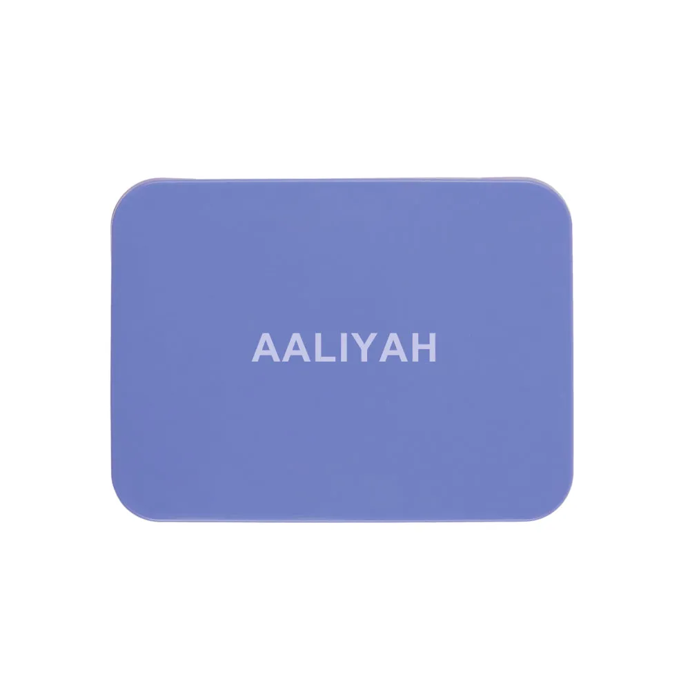 Personalised 7 compartment Bento Lunch Box with Cutlery- Lilac